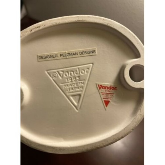 Japanese Sculpture Vintage Pelzman Designs Vandor 1993 Made In Japan Decor 8” - Picture 4 of 4